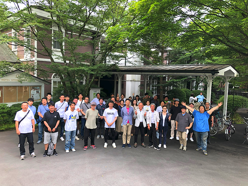 社内慰安旅行 軽井沢にて